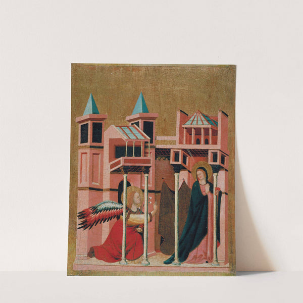 Annunciation by Master of the Cini Madonna