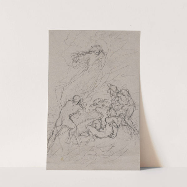 Annunciation to the shepherds by Victor Müller