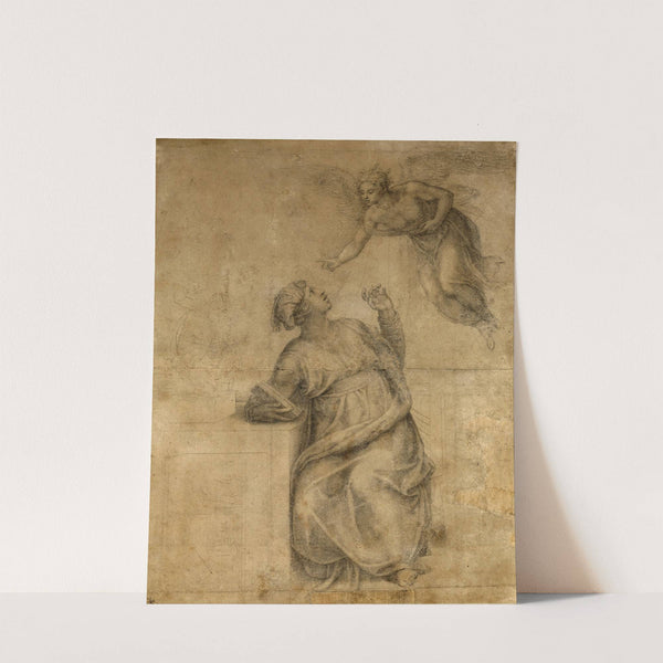 Annunciation to the Virgin by Michelangelo