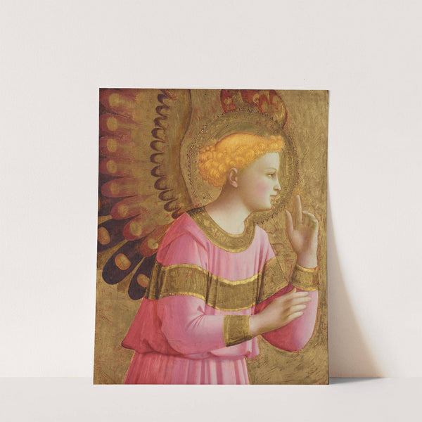 Annunciatory Angel (between 1450 and 1455) by Fra Angelico
