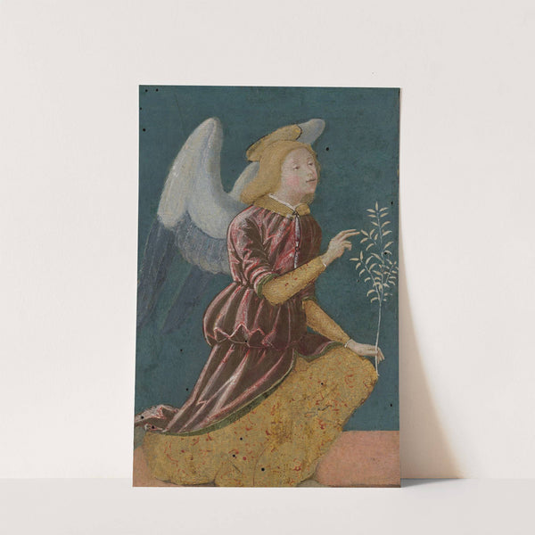 Annunciatory Angel by Bernardino Fungai