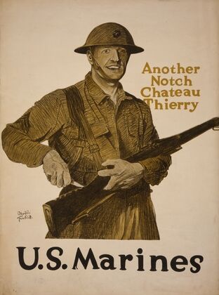 Another notch, Chateau Thierry – U.S. Marines