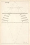 Another plan of a theater, with the method of finding the point of sight therein.