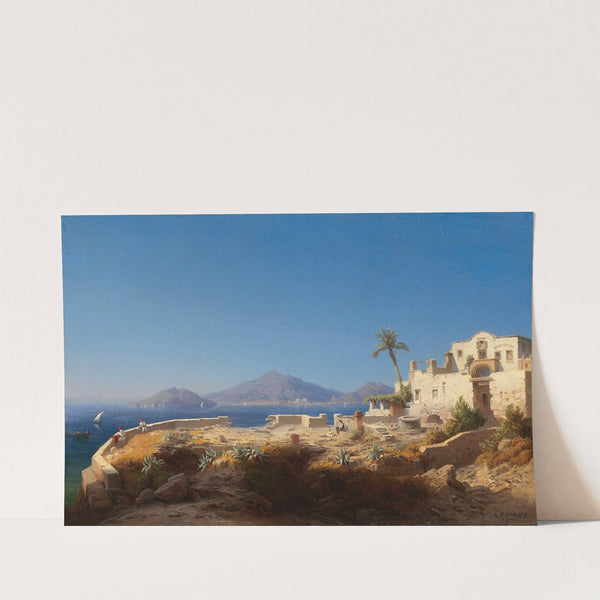 Ansicht der Insel Salamis von Nordosten by Albert Eichhorn