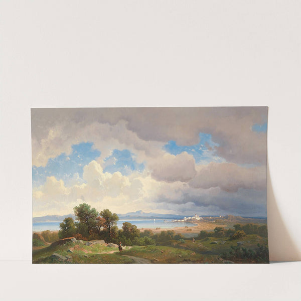 Ansicht des Ammersees by Josef Mayburger