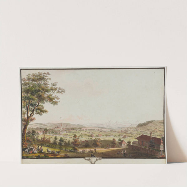 Ansicht des Mattenhofs bei Bern by Niklaus Sprüngli