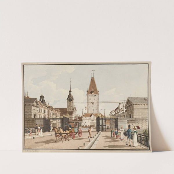 Ansicht des Neuen Murtentors in Bern (1915-1945) by Franz Schmid