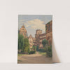 Ansicht des Schlosses Heidelberg by Franz Heinrich