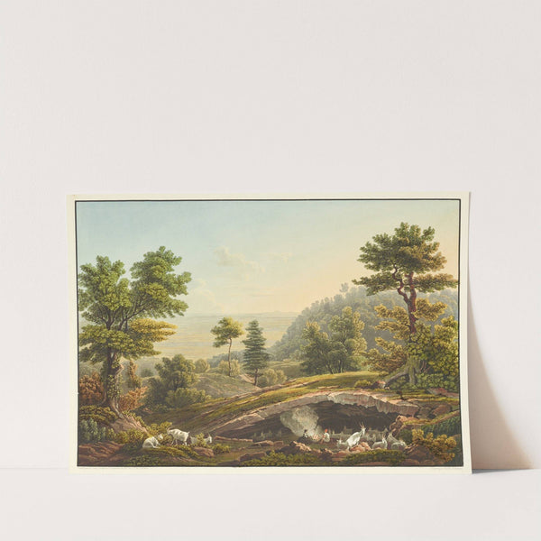 Ansicht einer Hirtenszene im Jura (1915-1945) by Gabriel Lory the Younger