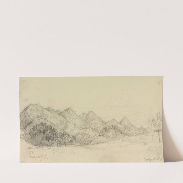 Ansicht Parahybapfad (1858) by Ferdinand Keller