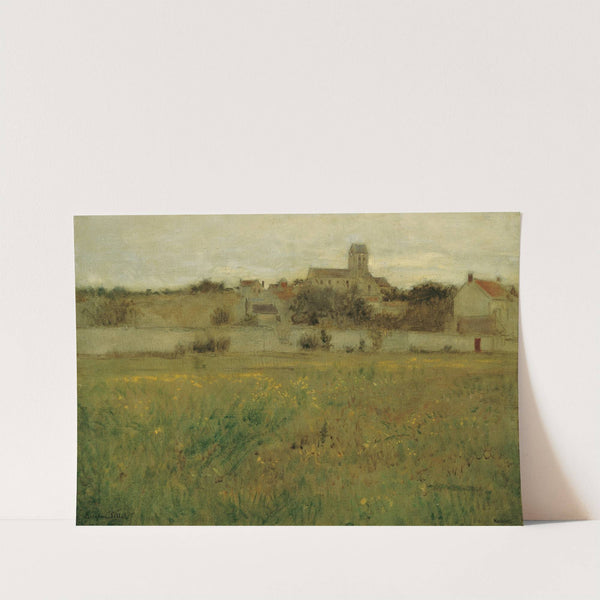 Ansicht Von Auvers-Sur-Oise (1894) by Eugen Jettel