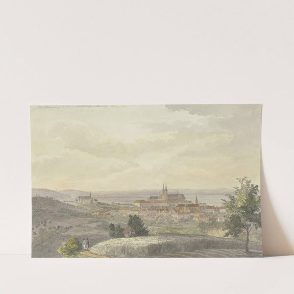 Ansicht von Bamberg von Süden by Johann Adam Klein