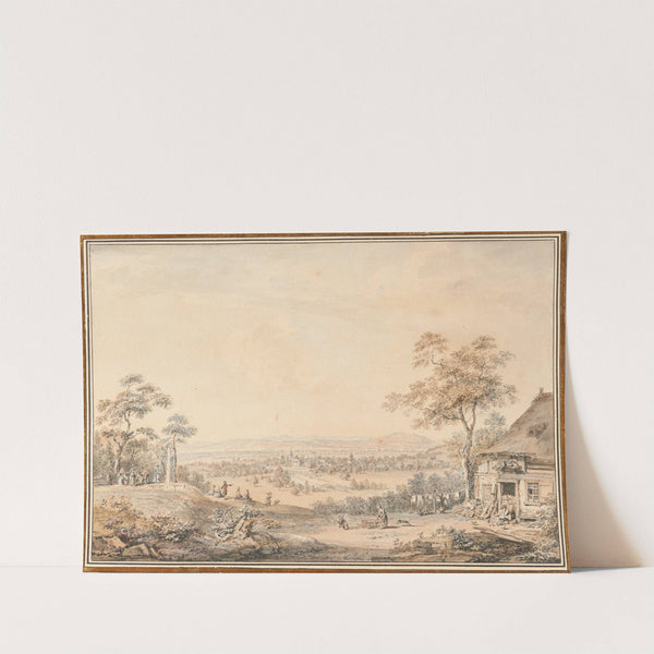 Ansicht von Belp by Johann Ludwig Aberli