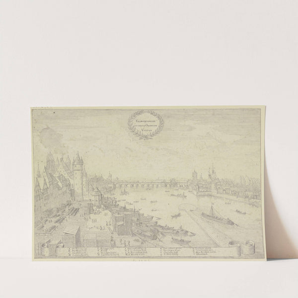 Ansicht von Frankfurt am Main (ca 1646) by Matthäus Merian the elder