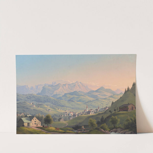 Ansicht von Gais by Konrad Corradi