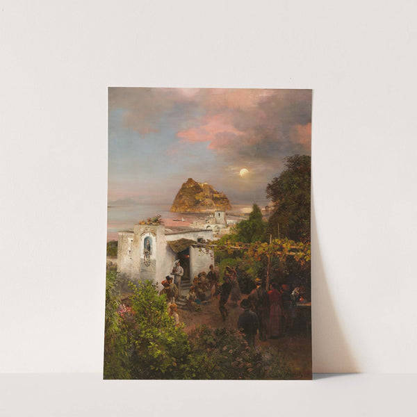 Ansicht von Ischia (1894) by Oswald Achenbach