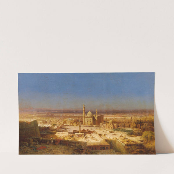 Ansicht von Kairo (1853–1854) by Bernhard Fiedler