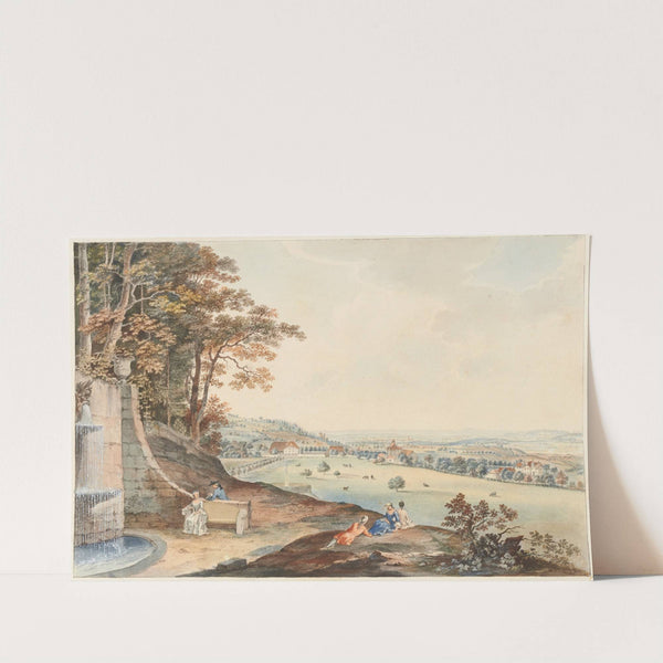 Ansicht von Kehrsatz by Johann Ludwig Aberli