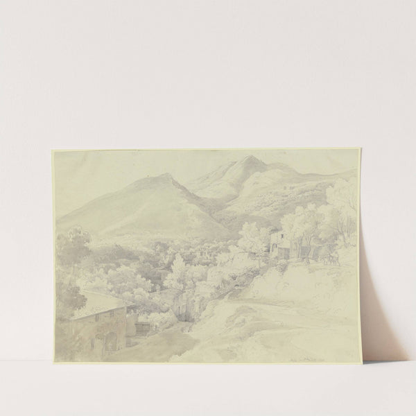 Ansicht von Massa di Carrara by Ernst Fries