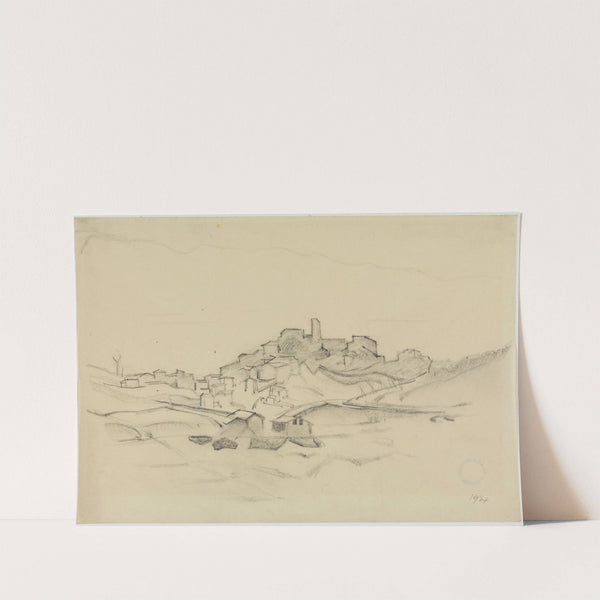 Ansicht von Olevano (Olevano I) by Alexander Kanoldt