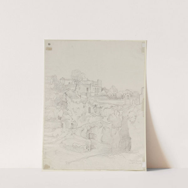 Ansicht von Piano di Sorrento by Ernst Fries