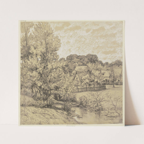 Ansicht von Schönberg bei Kronberg by Peter Burnitz
