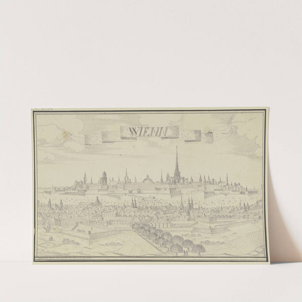 Ansicht von Wien by Johann Baptist Reiser