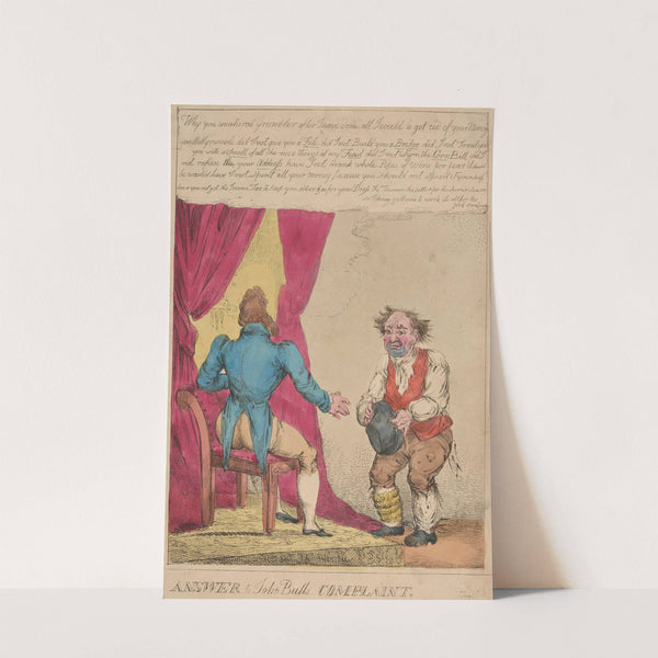 Answer to John Bulls complaint. (1815) by William Heath