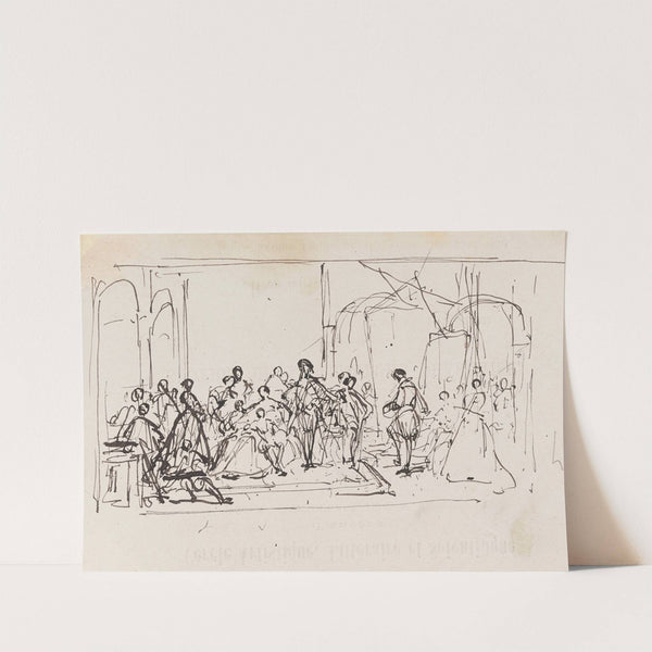 Anthony van Dyck at the Court of Charles I by Nicaise De Keyser