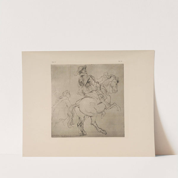 Anthony Van Dyck - Study for portrait of Count of Aremberg by P. & D. Colnaghi