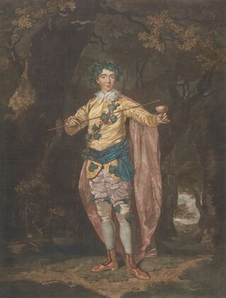 Anthony Webster as Comus (1781)