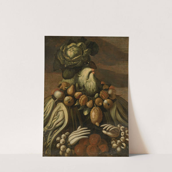 Anthropomorphic depictions of the four seasons 3 by Follower Of Giuseppe Arcimboldo