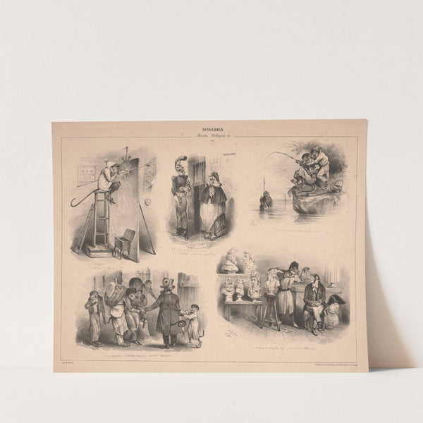 Remember, O man, that you are dust, and unto dust you shall return (1833) by J. J. Granville