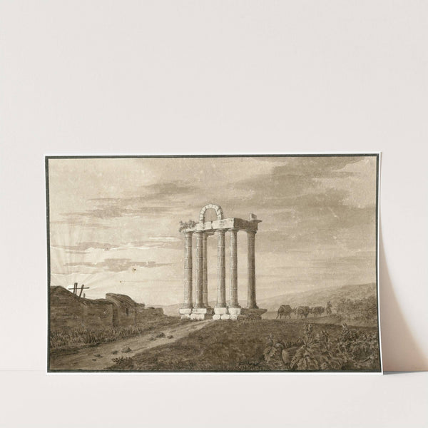 Antieke Ruïnes bij Talavera in Castillie by Otto Howen