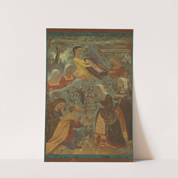 Antilachi guérit les malades par chansons by Paul Sérusier