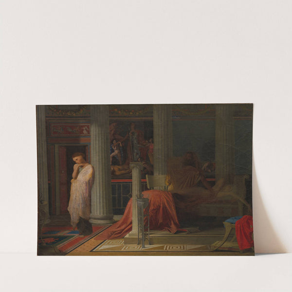 Antiochus and Stratonice (c. 1838) by Jean Auguste Dominique Ingres