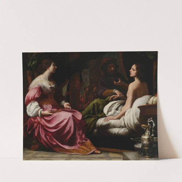 Antiochus Prince of Syria and Stratonica His Stepmother by Felice Ficherelli