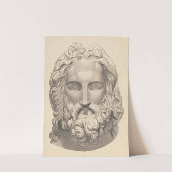 Antique Bearded Head by John Flaxman