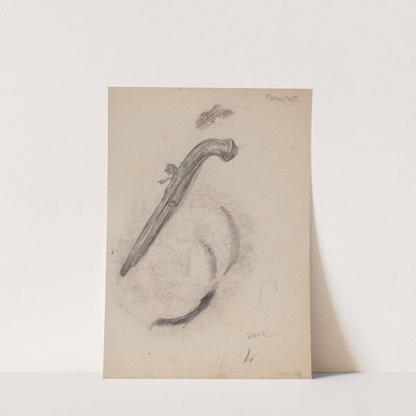 Antique Pistol by James Ensor