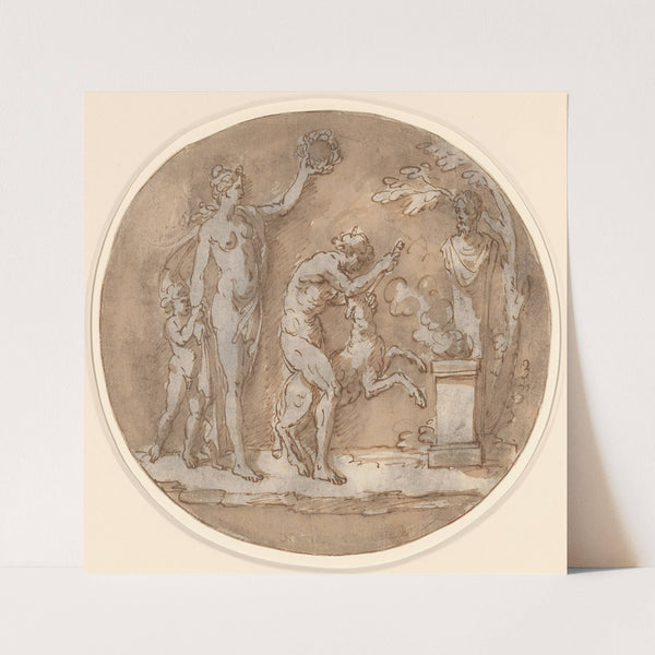 Antique Subject by Style of Angelica Kauffmann