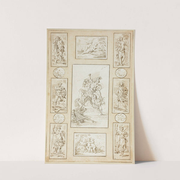 Antique Warriors and Mythological Subjects by Donato Creti