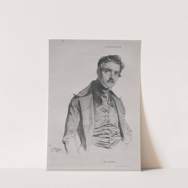 Antoine-Louis Barye (c. 1840) by Jean Francois Gigoux