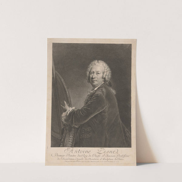 Antoine Pesne by Georg Friedrich Schmidt