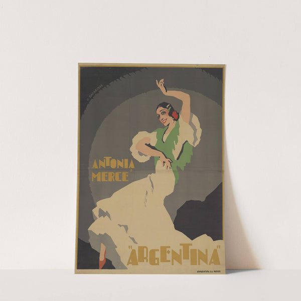 Antonia Mercé. Argentina by G. Bacarisas