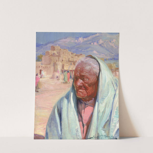 Antonio Concha, Old Man of Taos by Gerald Cassidy