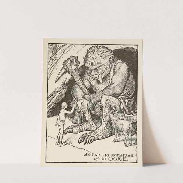Antonio is not afraid of the Ogre (1905) by Henry Justice Ford