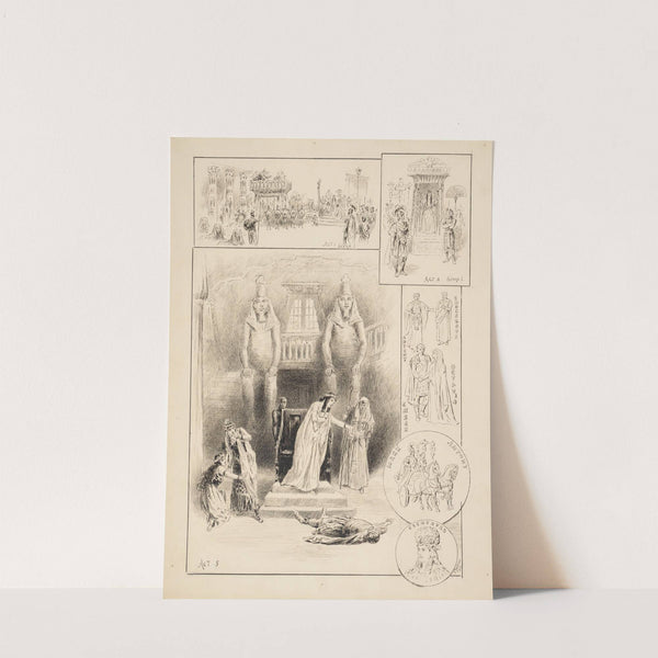 Antony and Cleopatra, Prince’s Theatre, May 29, 1890, Mrs. Langtry as Cleopatra (1890) by John Jellicoe