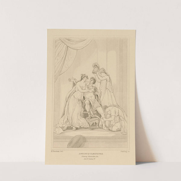 Antony & Cleopatra, act IV, scene IV (19th century) by William Francis Starling