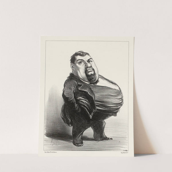 Antony Thouret (1848-1849) by Honoré Daumier