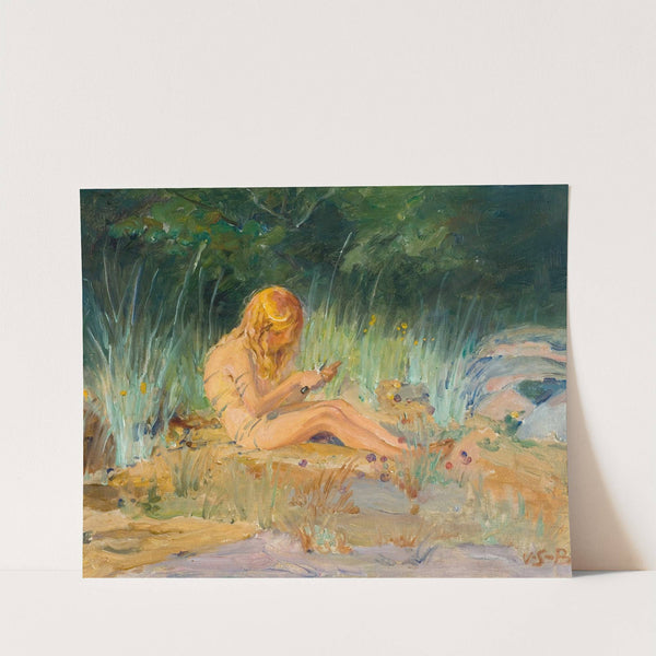 Antti at the Beach by Venny Soldan-Brofeldt